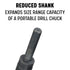 Drill America DWDRSD3364 33/64" HSS Reduced Shank Drill Bit