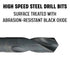 Drill America DWDRSD916 9/16" Reduced Shank HSS Bit