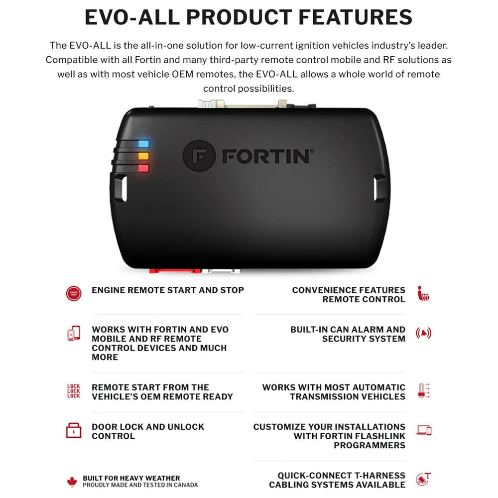 Fortin EVO-ALL-411 Remote Starter