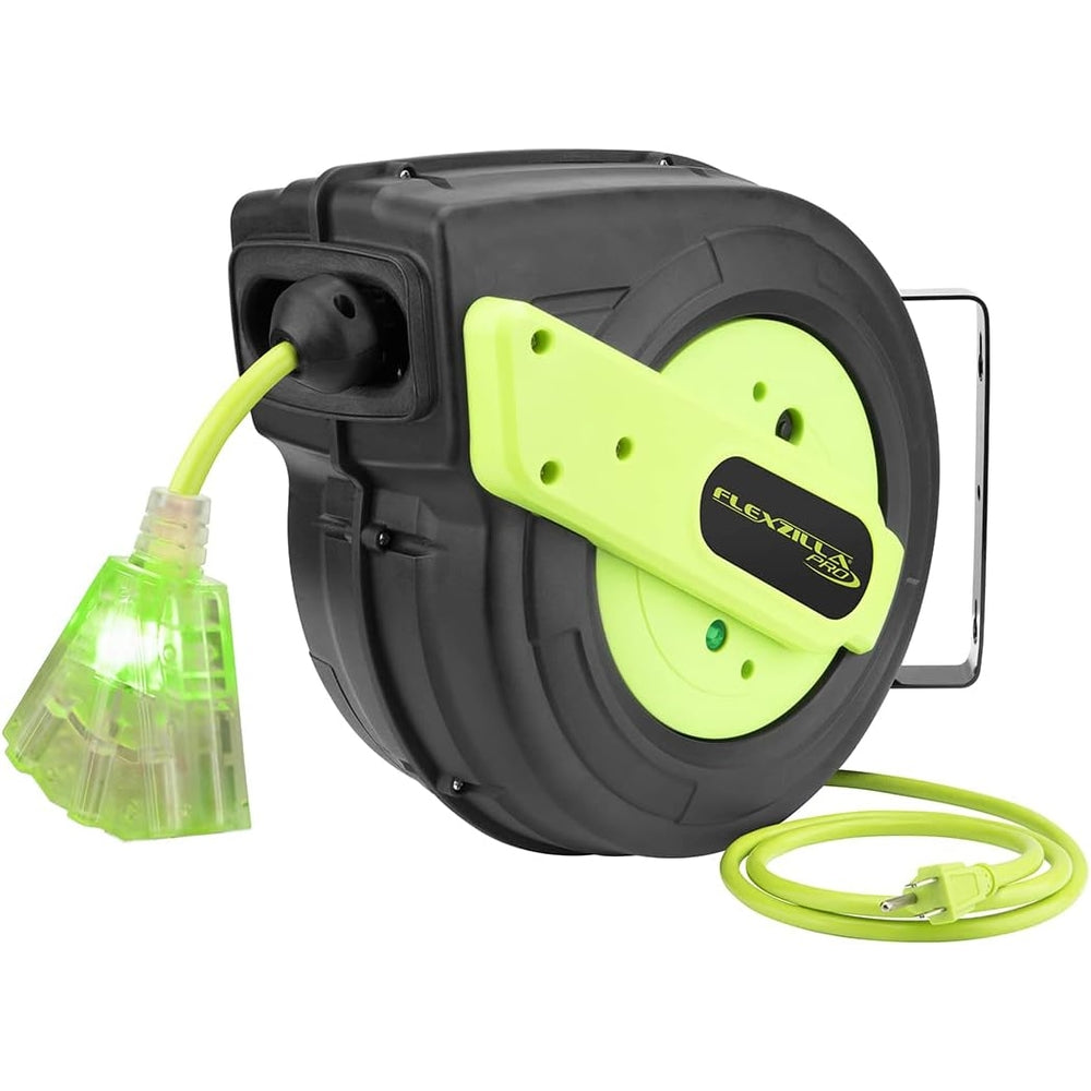 Flexzilla FZ8120603 Pro 60' Retractable Extension Cord Reel Image 1