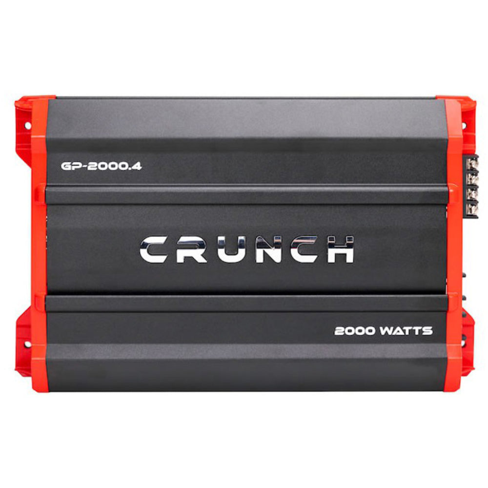Crunch Gp-2000.4 Ground Pounder 4 X 250 @ Ohms 500 2 1000 Watts Bridged
