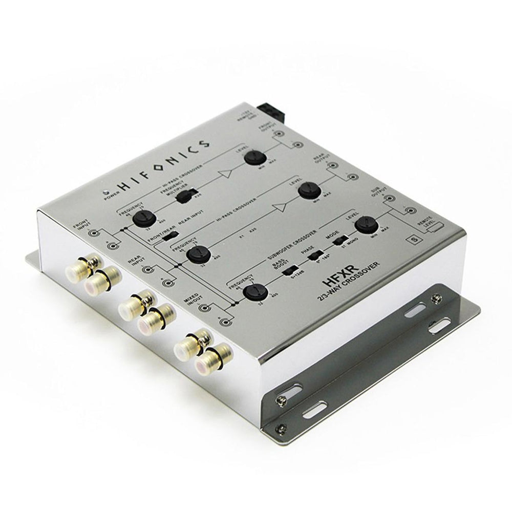 Hifonics HFXR 2/3-Way Electronic Crossover with Bass Boost Image 1