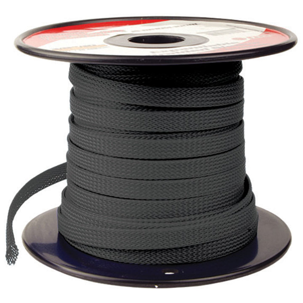 Nippon Isbr6M100Bk Installation Solution Expandable Braided Sleeve Black 1/4""