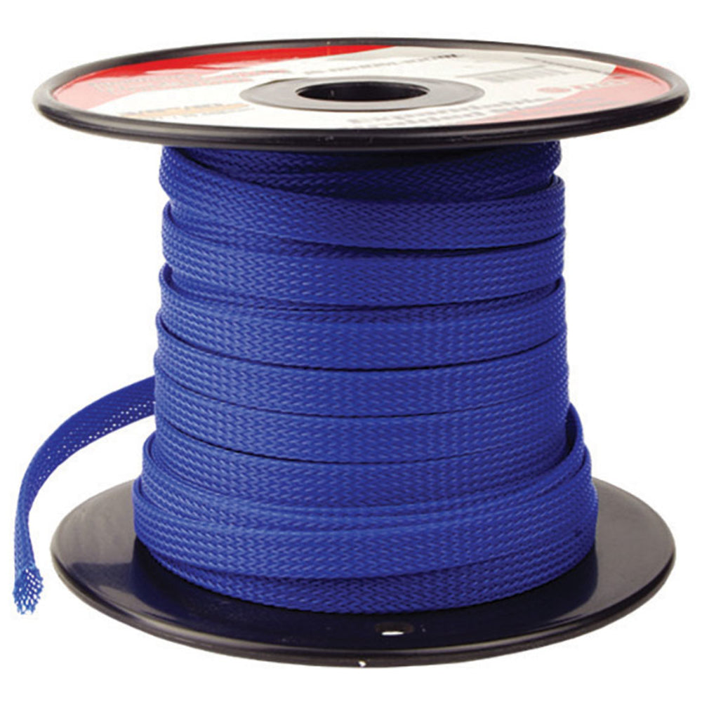 Nippon Is-Br6M-100Bl Installation Solution Expandable Braided Sleeve Blue 1/4""