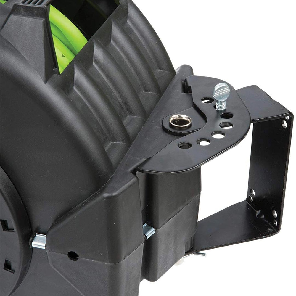 Flexzilla L8306Fz Retractable Air Hose Reel 3/8" x 75' with Levelwind Technology