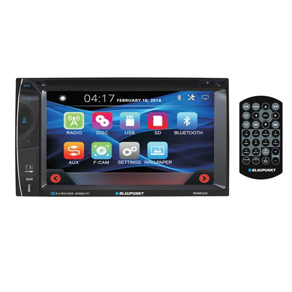 Blaupunkt Miami620 D.Din 6.2" Touchscreen AM/FM/DVD Image 1