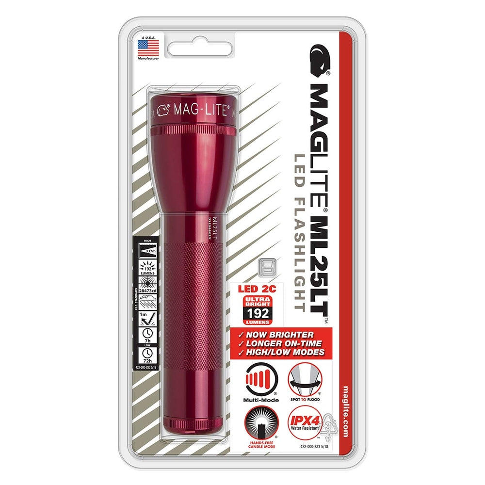 ML25LT Maglite 2 C-Cell LED Flashlight