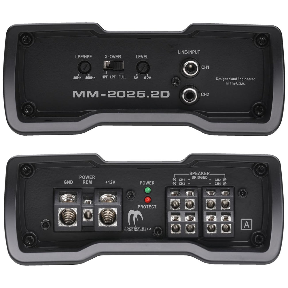 Autotek MM-2025.2D Mean Machine Compact D Amplifier 2000W 2-Ch
