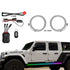 XKGlow MX-BG-JP-STA2 80" XKmax Atomix Body Panel RGB Color Chasing LED Light for Jeep