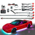 XK Glow MX-CAR-PRO XKMAX RGBW 16pc Addressable Car Underglow & Interior Wheel