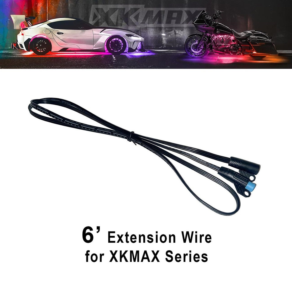 Xk Glow MX-WIRE-6FT Extension Wire 6Ft XKMAX Image 1
