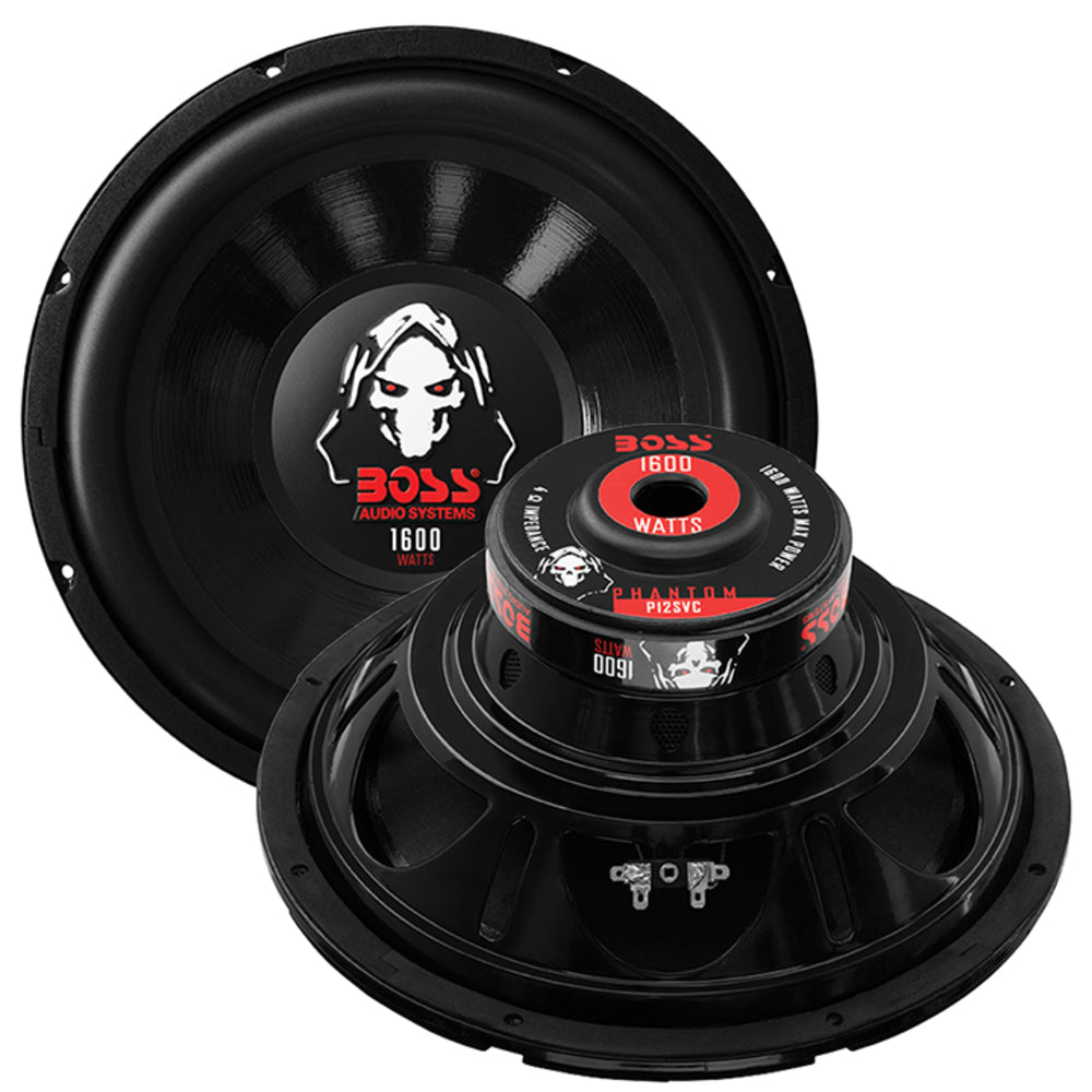 Boss Audio P12Svc Phantom 12" Svc Woofer Single 4 Ohm Voice Coil Image 1