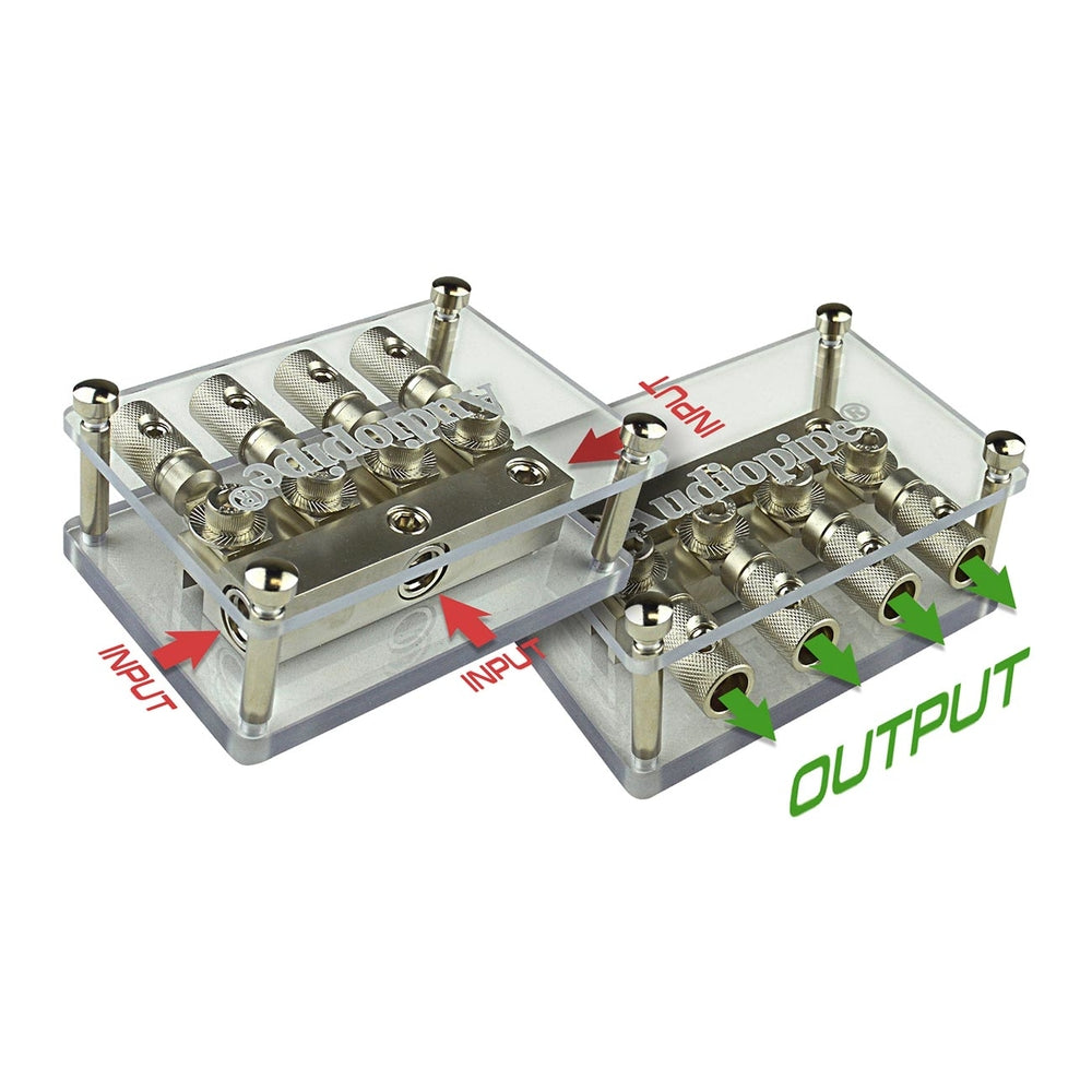 Audiopipe Pb-304-44Rgt Negative Distribution Block 4-Way