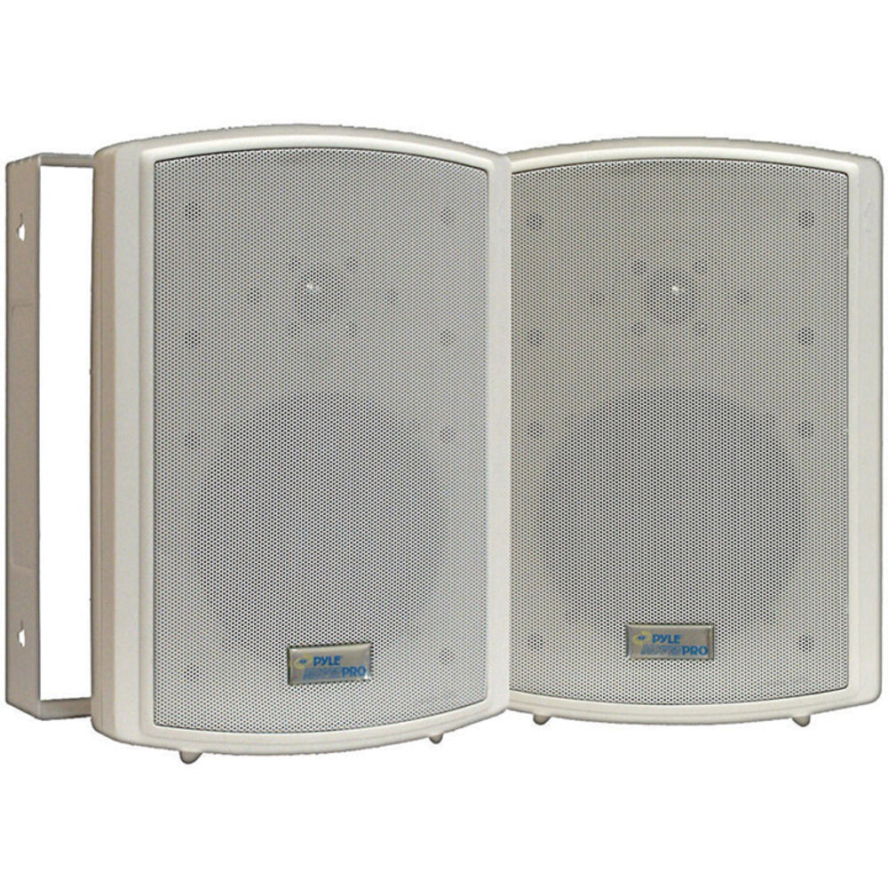 Pyle PDWR63 Speaker Box 6.5" Indoor/Outdoor Waterproof Pair Image 1