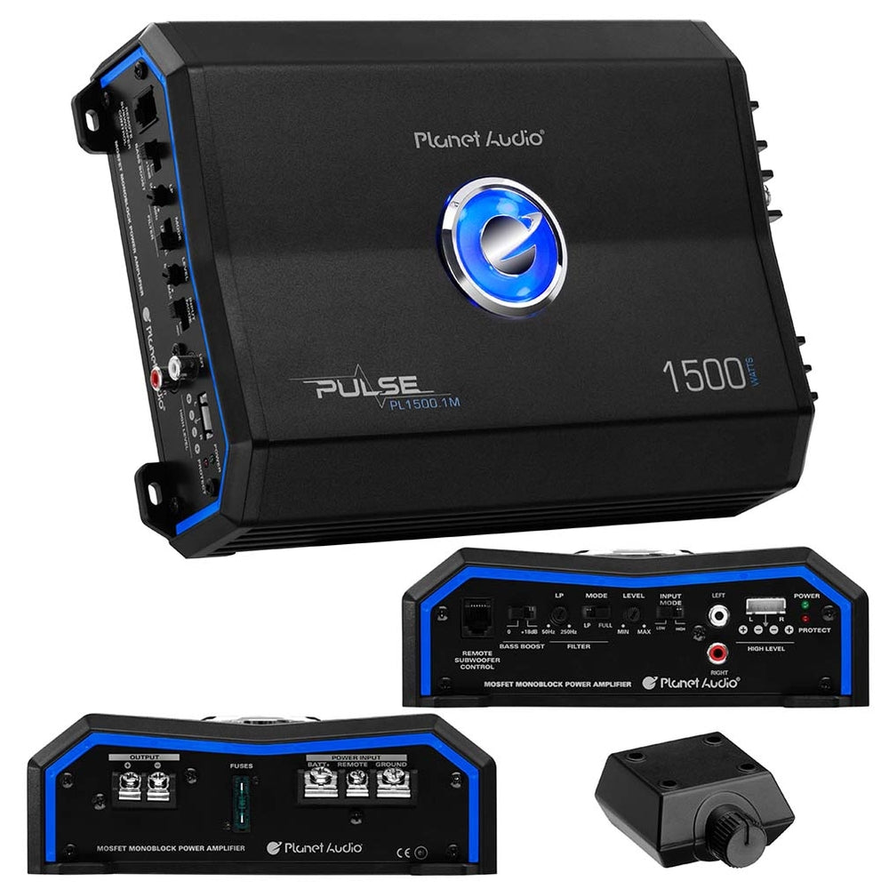 Planet PL1500.1M Pulse Class A/B Monoblock Amplifier Image 1