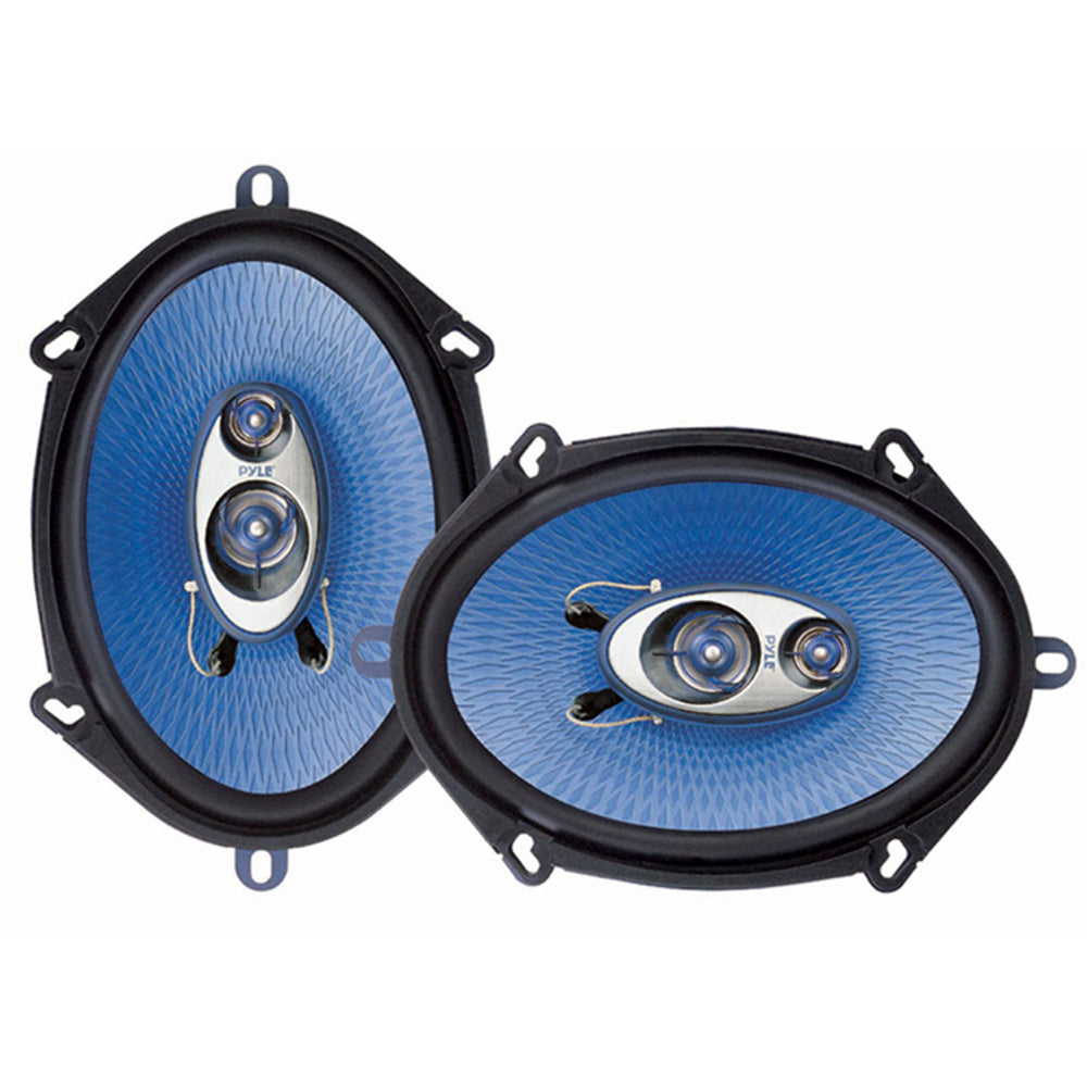 Pyle PL573BL 3-Way Car Speakers 5x7"/6x8" 300W Image 1