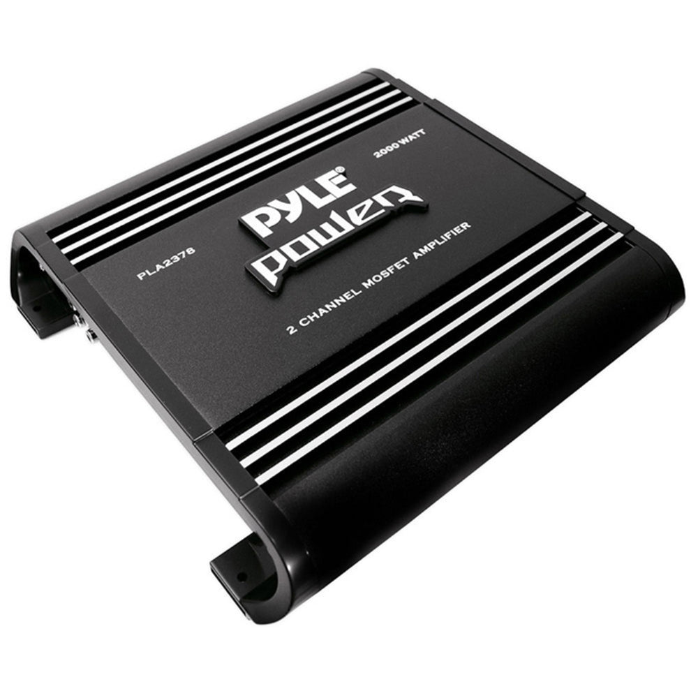 Pyle PLA2378 audio amplifier 2.0 channels Car Black