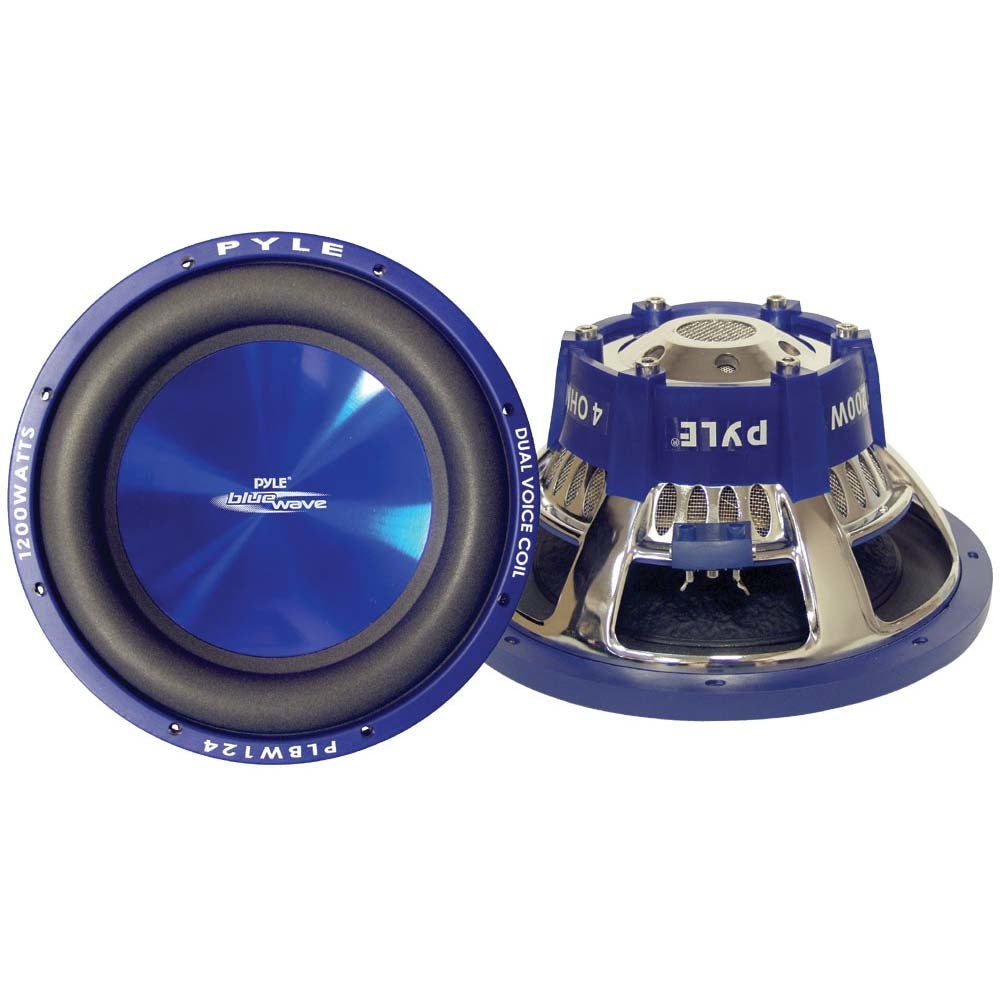Pyle PLBW84 Subwoofer 8" Blue Wave 600 Watts DVC 60oz Magnet Image 1