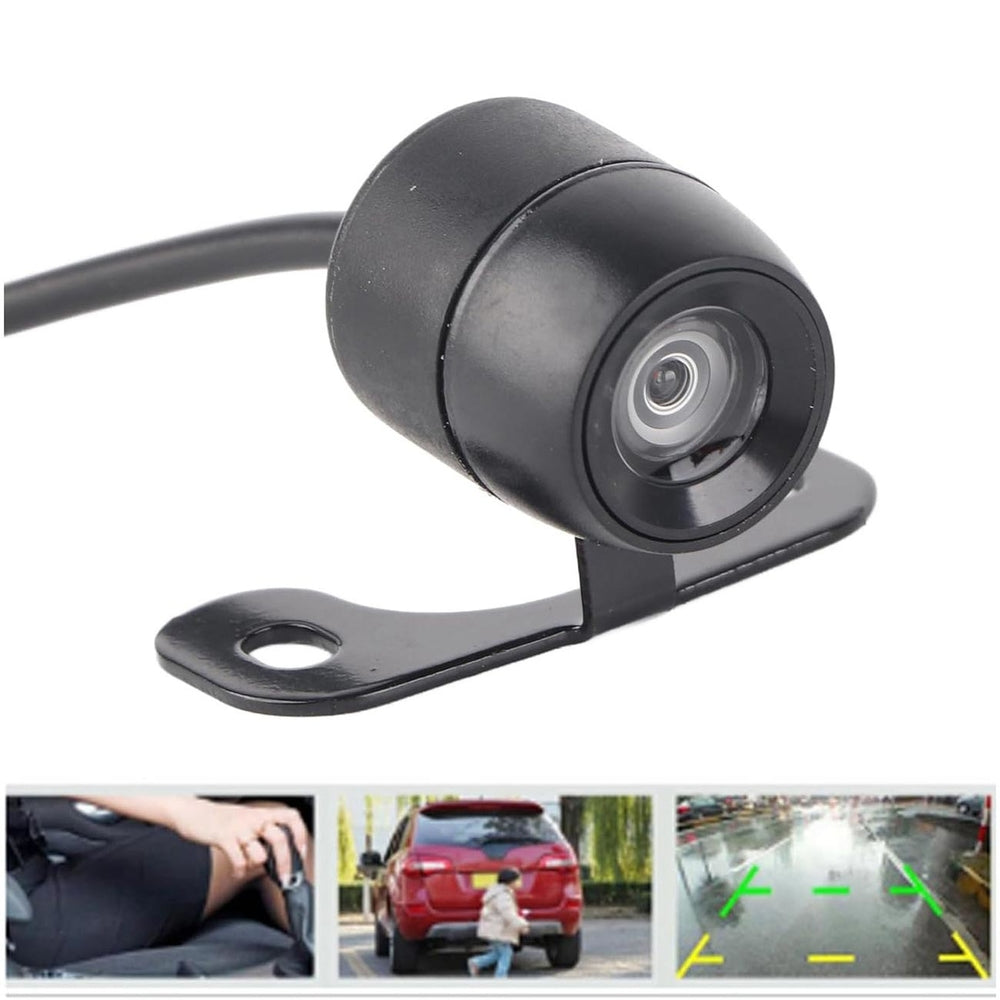 Pyle PLCM38FRV Car Camera Front and Rear View, LED Night Vision, Wide Angle, RCA Video