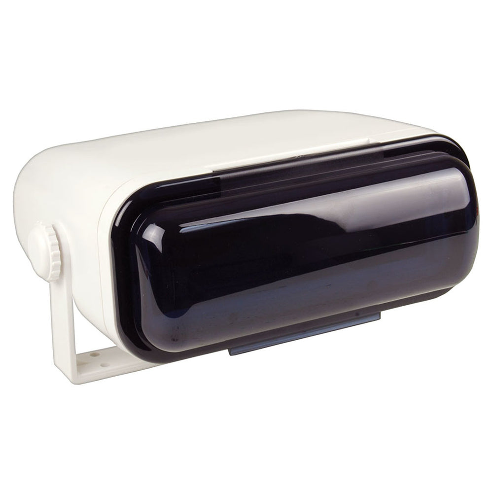 Pyle PLMRCW3 Marine Radio Housing - White, Neoprene, Plastic, Polycarbonate