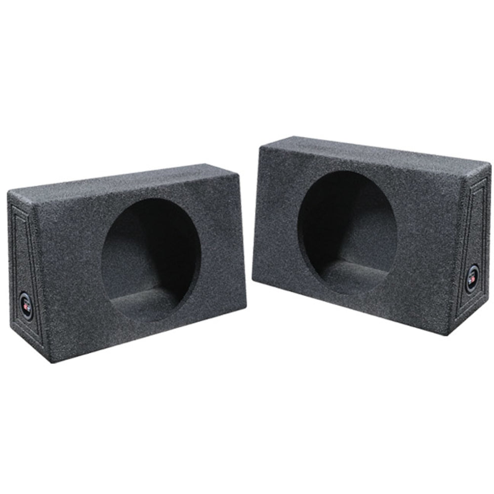 Qpower Qbtruck112S Qbomb Single 12" Empty Woofer Box Mounts Behind Seat Image 1