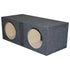 QPower QHD210V Dual 10" MDF Vented Bass Box Image 1