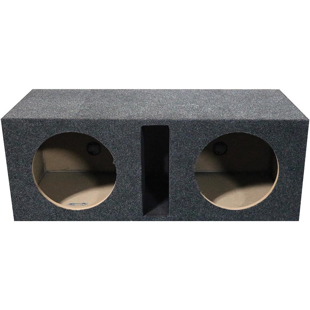QPower QHD210V Dual 10" MDF Vented Bass Box
