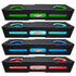 Qpower QL-Chevy19212 Dual 12" Vented RGB LED Illumination Chevy Crew Cab Image 1