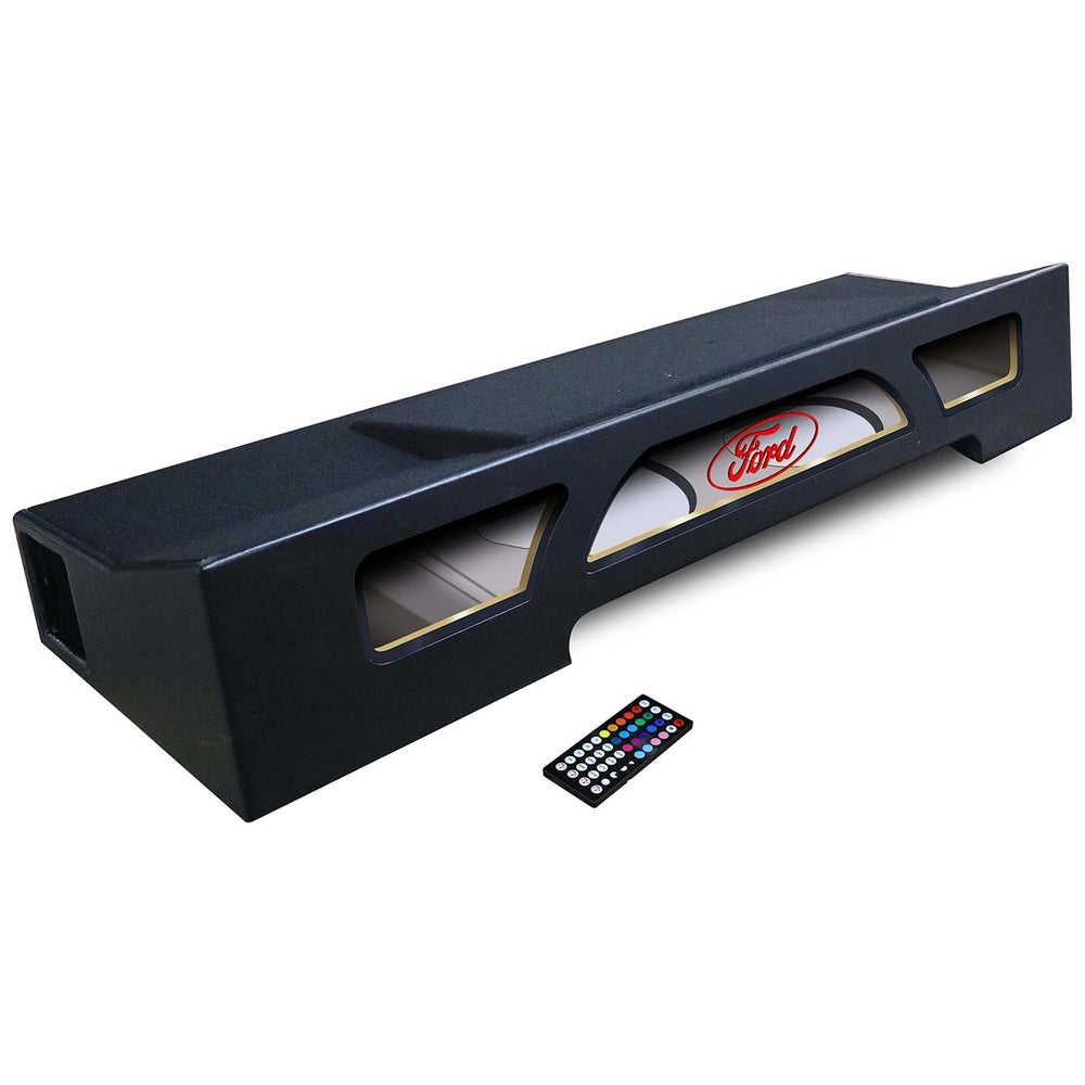 Qpower QL-FORD09210 QLUXE Dual 10" Vented RGB LED Illumination for Ford F105