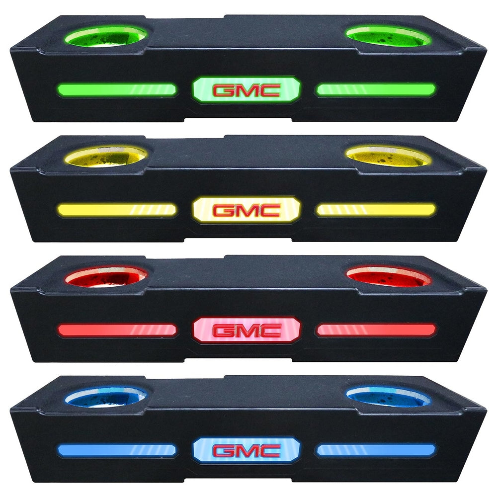 Qpower QL-GMC19212 QLuxe Dual 123 Vented RGB LED Illumination Crew Cab Image 1