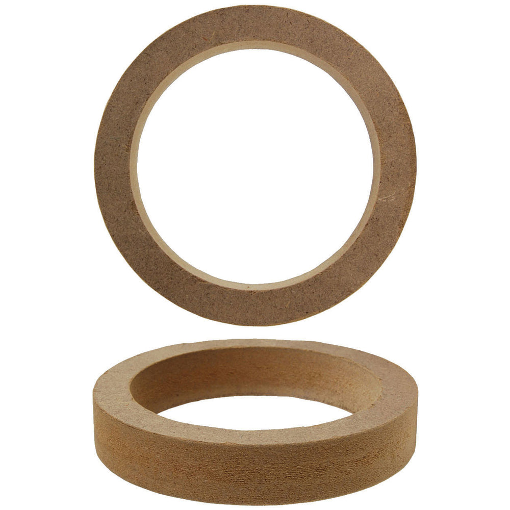 Nippon Ring4R 4" Speaker Rings Made Of 3/4" Mdf Pair Image 1