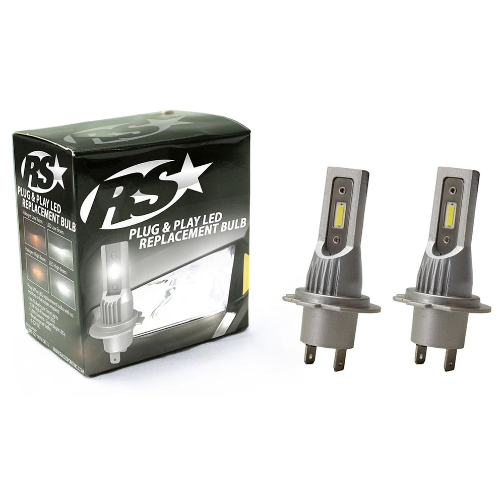 Racesport Rspnph7 H7 Pnp Series Plug N Play Super Lux Led Replacement Bulbs Image 1