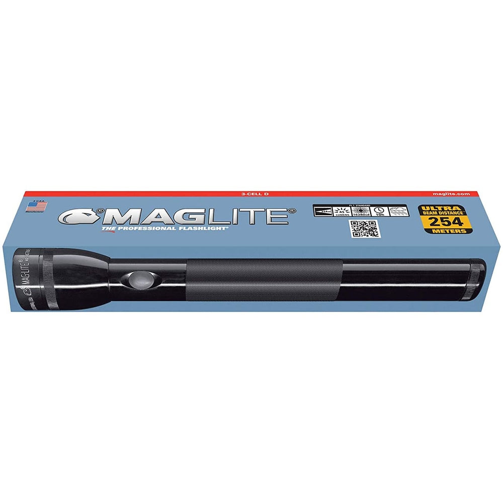 Maglite S3D035 3 D-Cell Flashlight with Twist-Focus Design