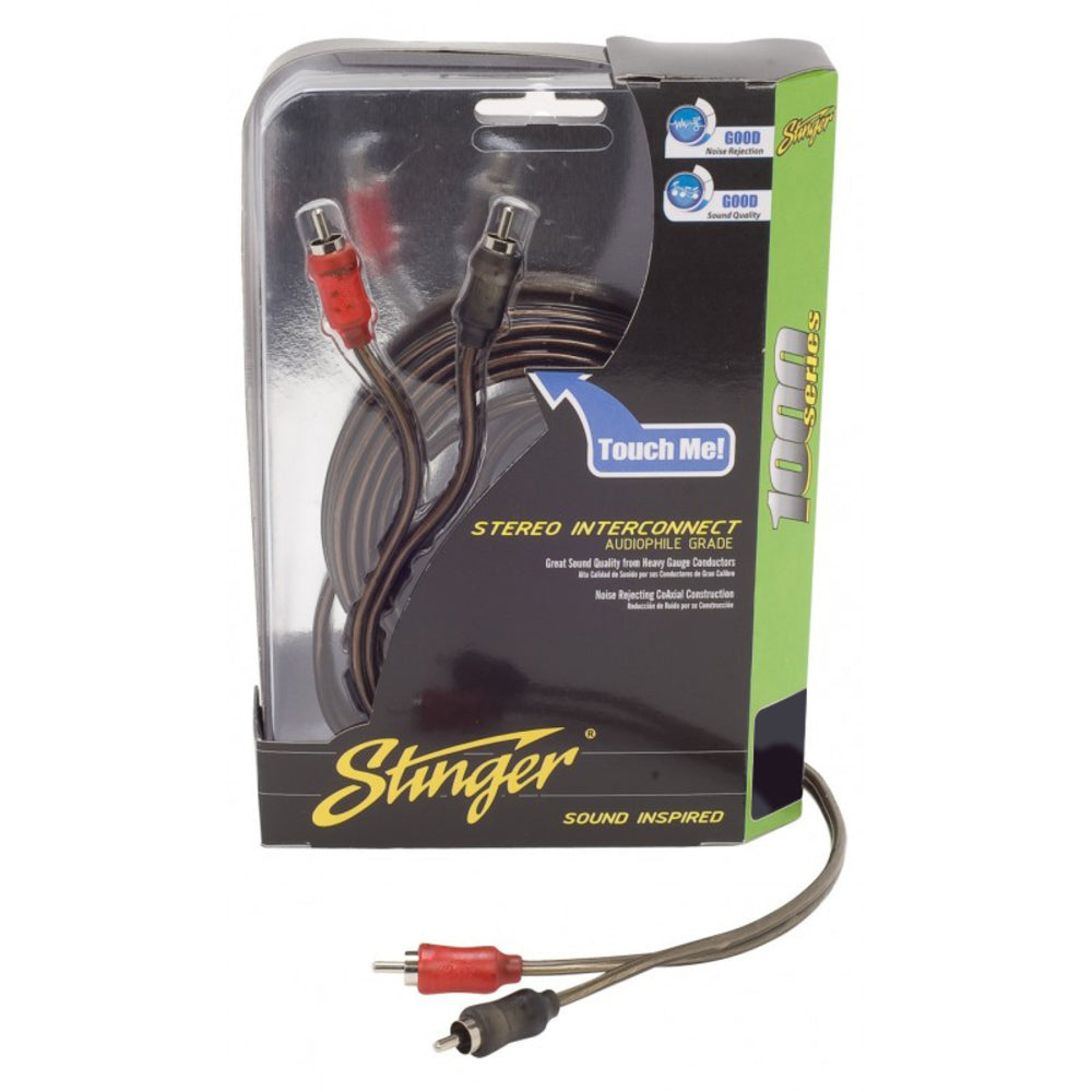 Stinger Si1217 17Ft 1000 Series Coaxial RCA Cable Image 1