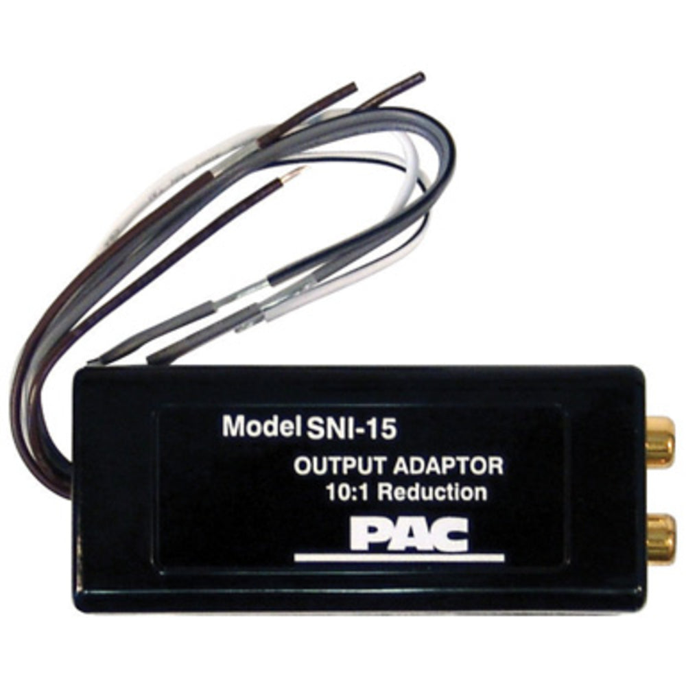 PAC SNI15 Speaker Level to RCA Adapter: 10-30W Image 1