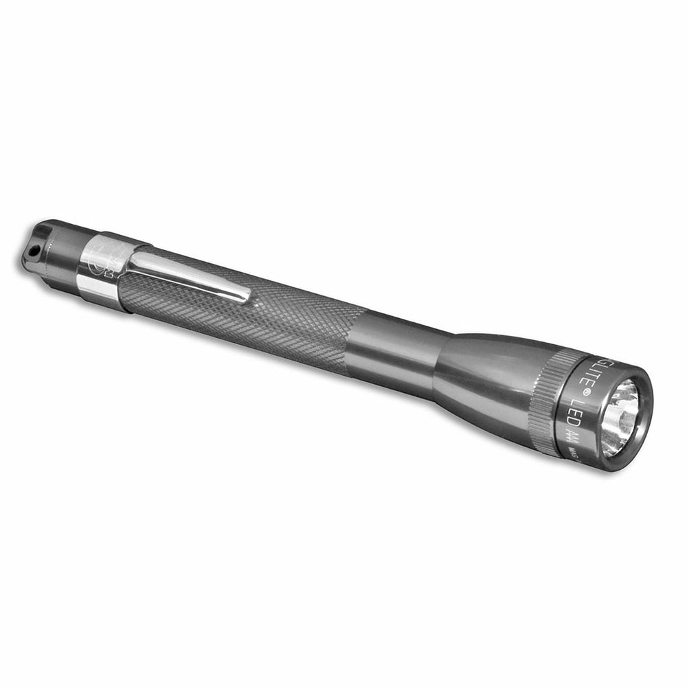 Maglite SP32096 LED Mini Flashlight Gray 100 Lumens