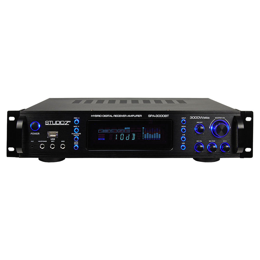 Nippon Spa-3000Bt Studio Z Hybrid Pro Amplifier Tuner Usb And Bluetooth