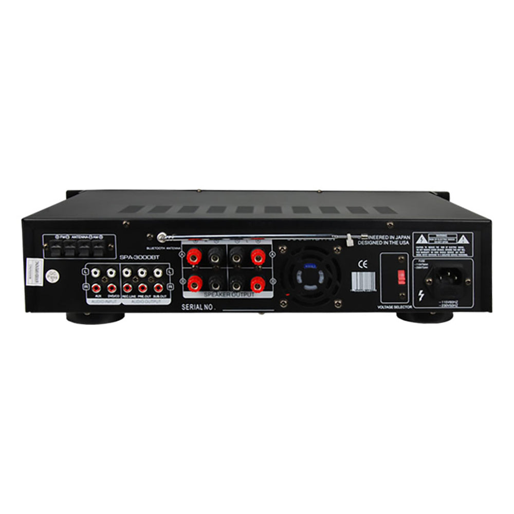 Nippon Spa-3000Bt Studio Z Hybrid Pro Amplifier Tuner Usb And Bluetooth