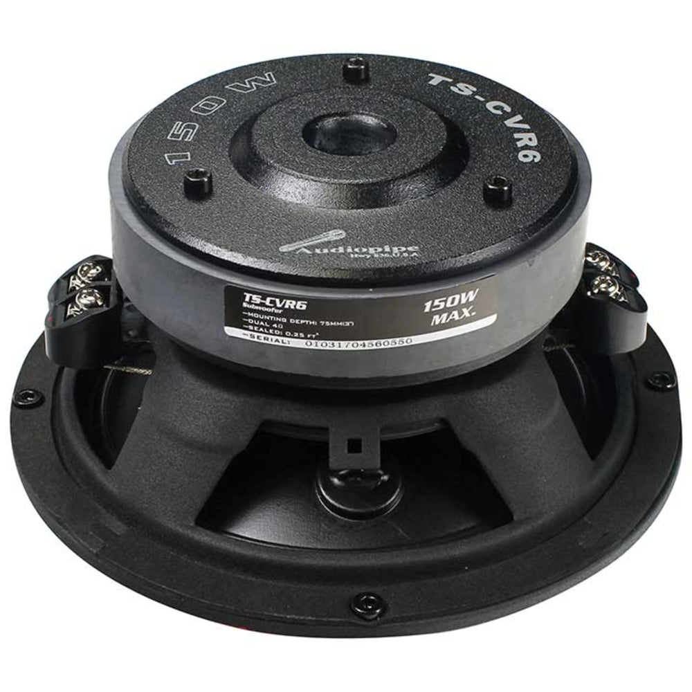 Audiopipe TSCVR6 6" DVC Woofer 150W Max 4 Ohm - Each Image 1