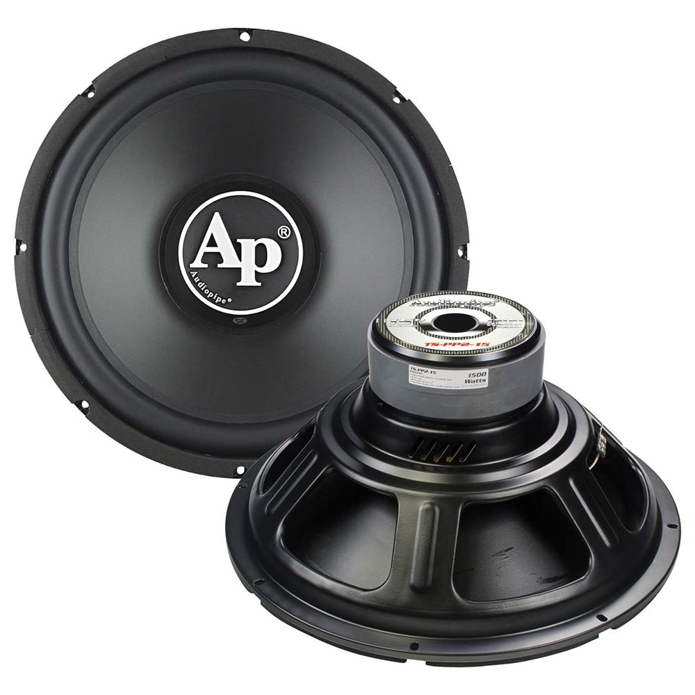 Audiopipe TS-PP2-15 15" Woofer 500W RMS/1500W Max Single 4 Ohm Image 1