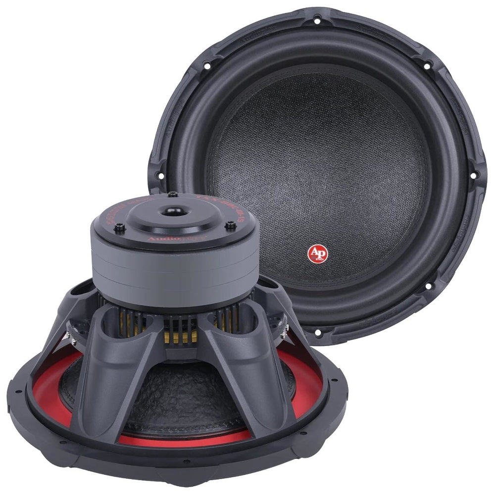 Audiopipe Txx-Fb1200 123 Shallow Mount Woofer Dual 4 Ohm Coils Image 1