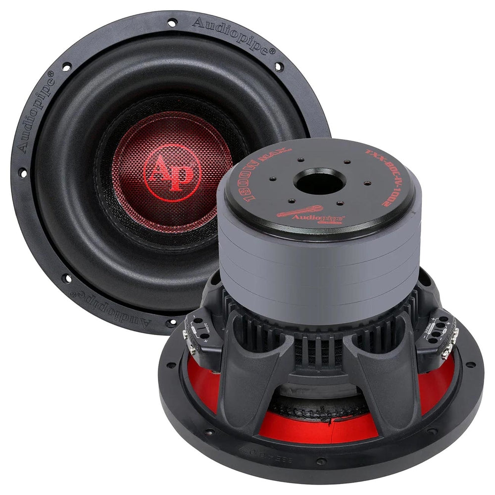 Audiopipe Txx-Bdc-Iv-10D2 10" Woofer Dual 2 Ohm Voice Coils Image 1