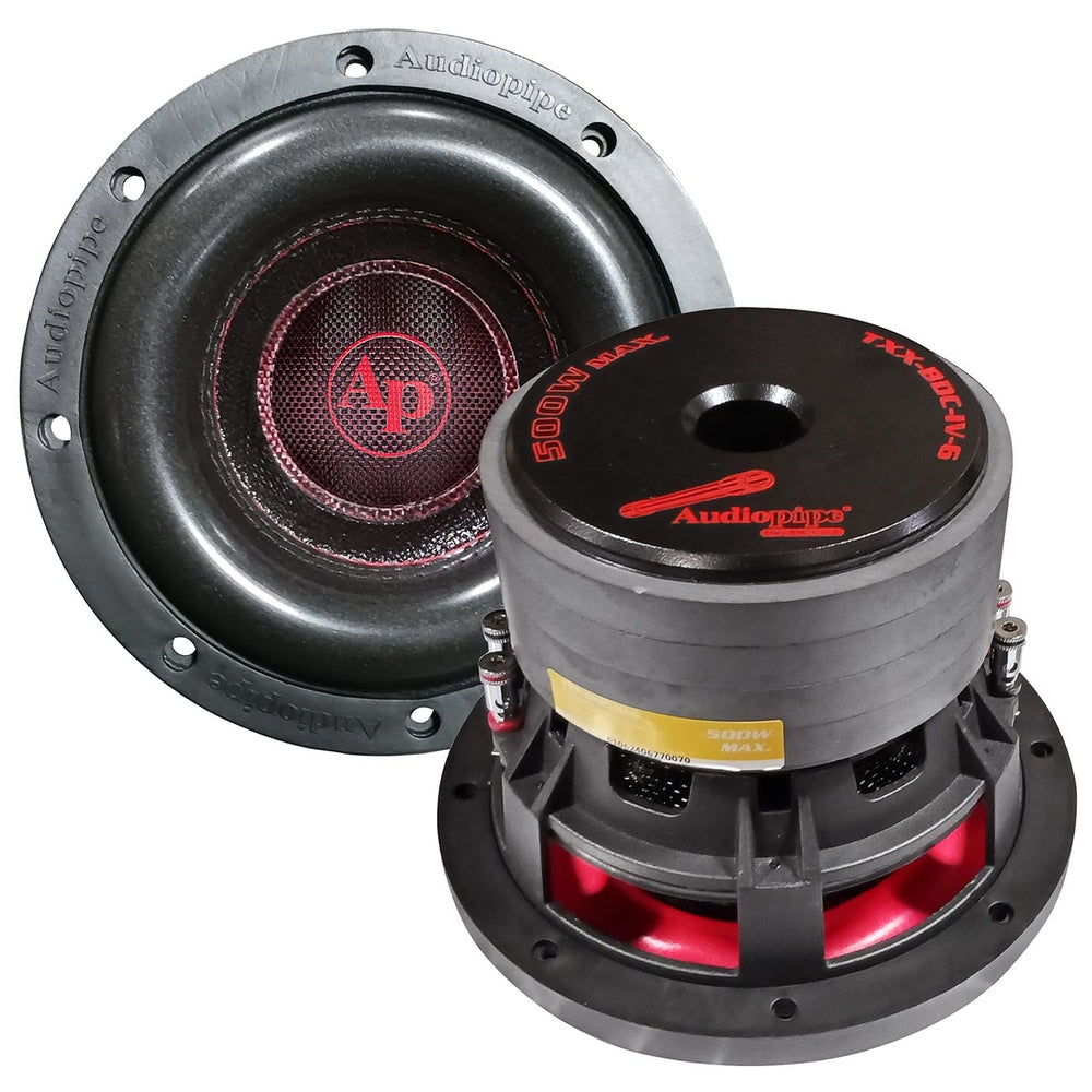 Audiopipe Txx-Bdc-Iv-6 6.5" Woofer 250W RMS Dual 4 Ohm Image 1