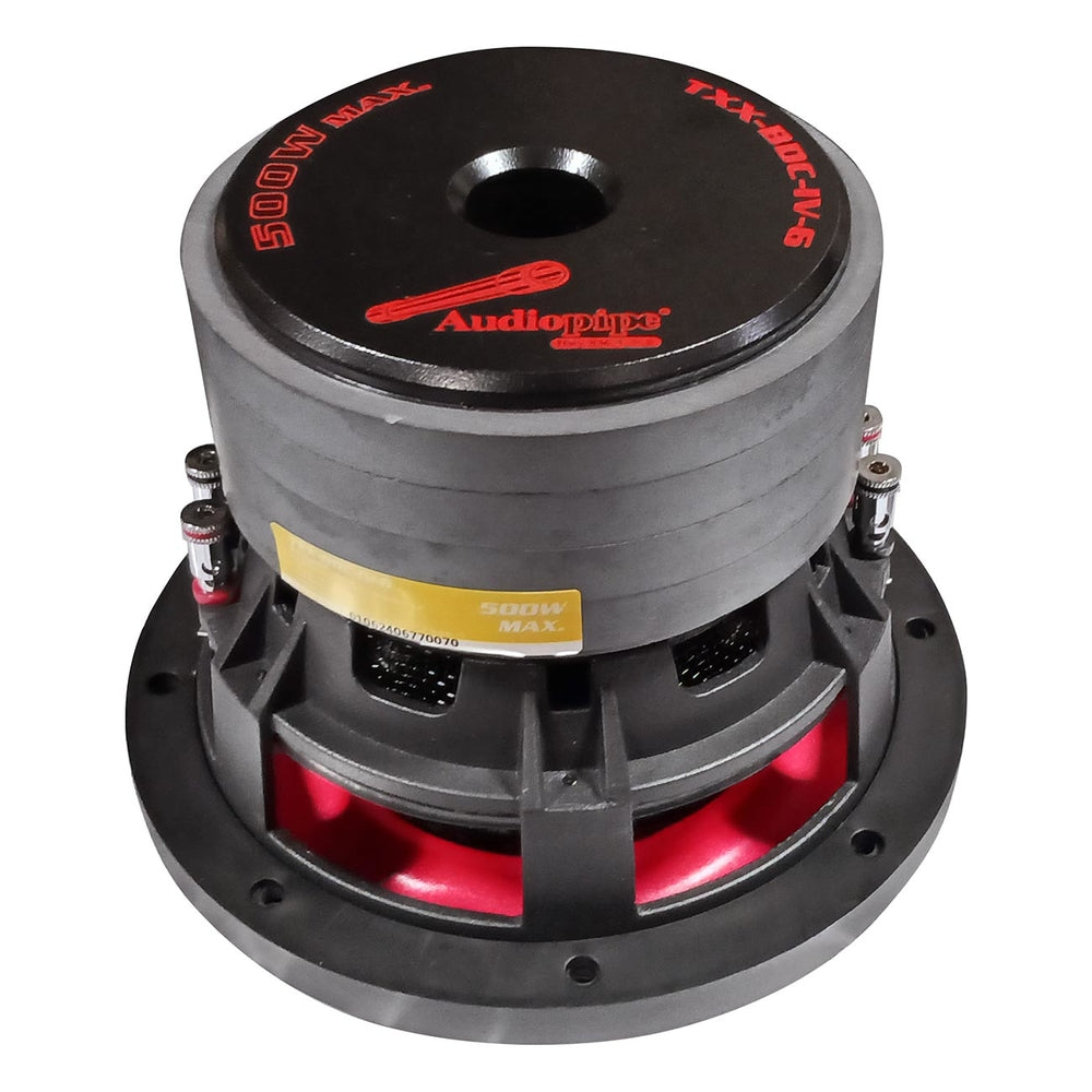 Audiopipe Txx-Bdc-Iv-6 6.5" Woofer 250W RMS Dual 4 Ohm