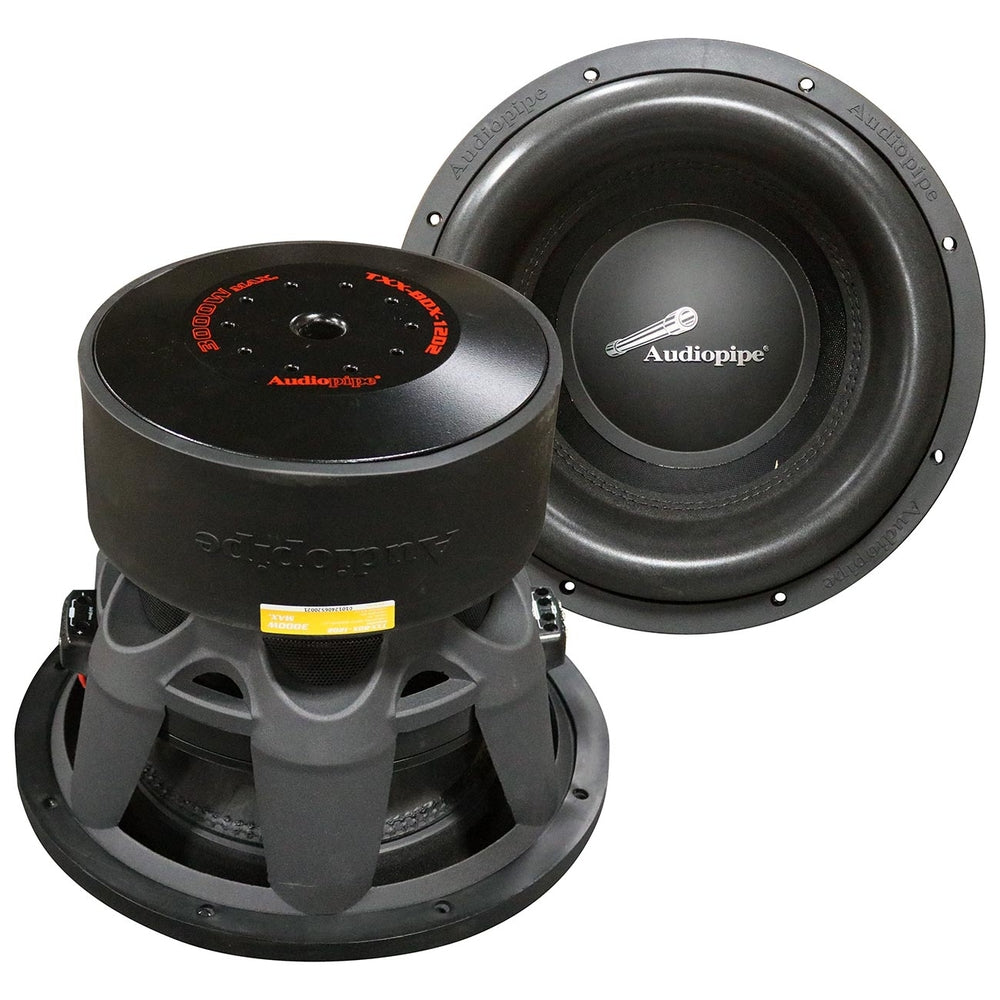 Audiopipe Txx-Bdx-12D2 12" Competition Woofer Dual 2 Ohm Voice Coils Image 1
