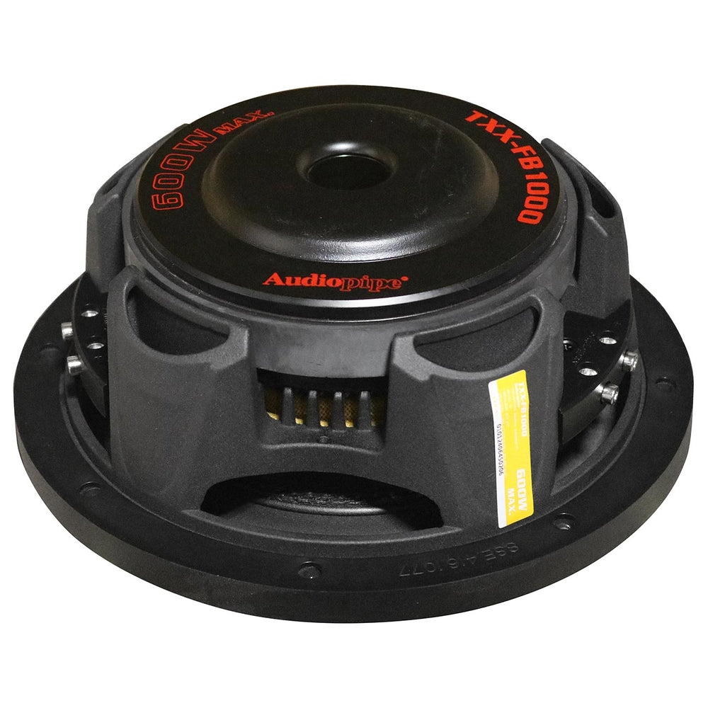 Audiopipemap Txx-Fb1000 10³ Shallow Mount Woofer Dual 4 Ohm Voice Coils