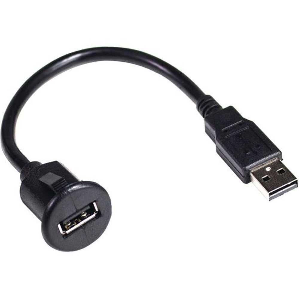 PAC USB-DMA Short USB Dash Mount Adapter Cable A Male to Female Image 1