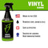 VINYL SAUCE VINYL, LEATHER & UPHOLSTERY CLEANER (BOAT BLING)