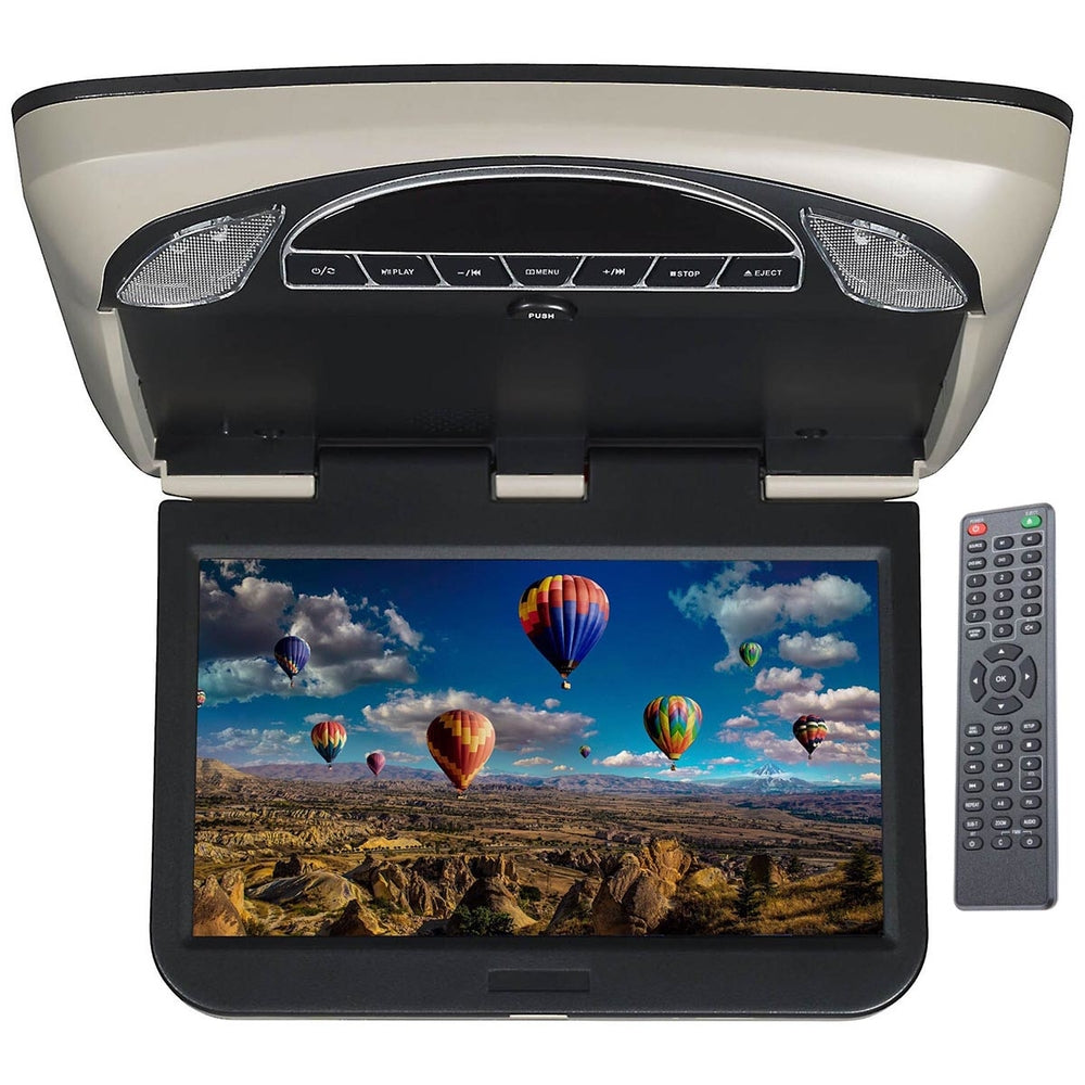 Audiovox VXMTG13 Movies To Go 13.3" Overhead Monitor DVD HDMI Input Image 1
