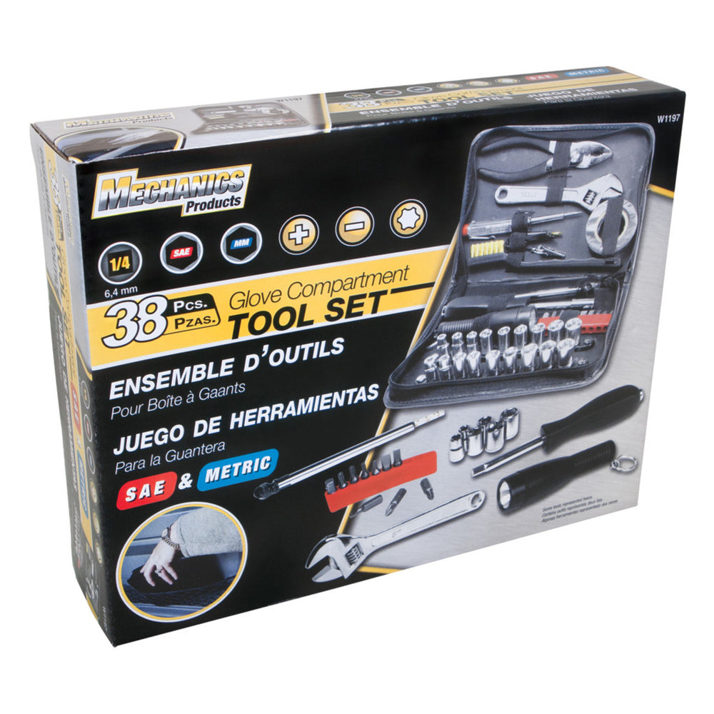 Performance Tool W1197 Compact Auto Kit 38Pc